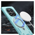Carcasă pentru Xiaomi Redmi Note 14 Pro 5G /  Poco X7 5G, Military MagSafe, albastru + 9H Glass