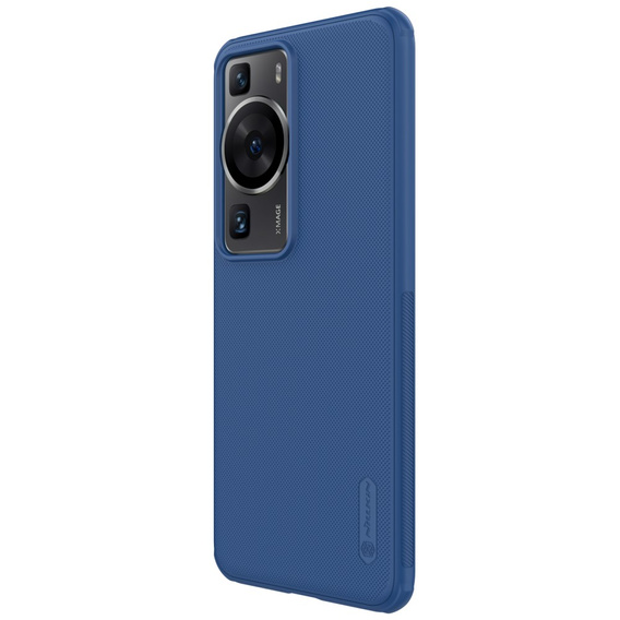 Carcasă NILLKIN pentru Huawei P60 / P60 Pro, Super Frosted Shield Case, albastru
