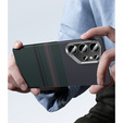 Carcasa BENKS Kevlar pentru Samsung Galaxy S25 Ultra, pentru MagSafe, Carbon Fiber, negru