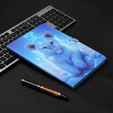 Husă pentru Lenovo Tab M10 Plus TB-X606F, cu clapetă, tiger