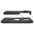 Carcasa Spigen pentru iPhone 16 Pro, Tough Armor Mag MagSafe, negru + 9H Tempered Glass