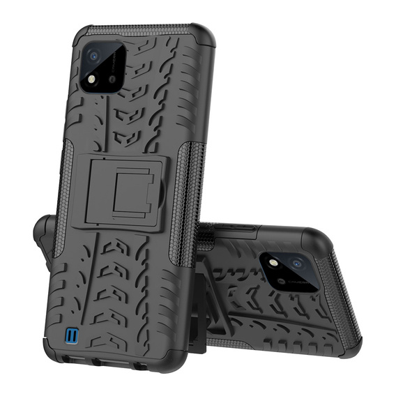 Huse pentru Realme C11 (2021), Tire Armor, negru