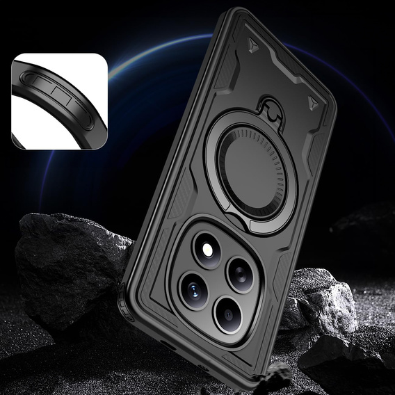 Husă magnetică cu suport pentru Xiaomi Redmi Note 15 5G / Poco M8 5G