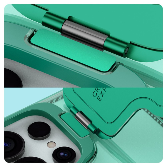 Carcasă pentru Samsung Galaxy S25 Ultra, carcasă blindată Nillkin, Icelade Prop, pentru Magsafe, verde