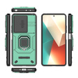 Husă pentru Xiaomi Redmi Note 13 5G, KickStand Camera Lens, verde
