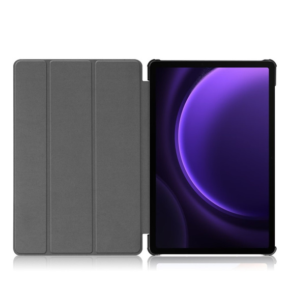 Husă pentru Samsung Galaxy Tab S9 FE, Tri-fold, gri