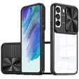 Huse pentru Samsung Galaxy S21 FE, Slide Camera, negru