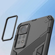 Husa pentru Xiaomi Redmi Note 11 Pro 4G / 5G, Military kickstand, albastru