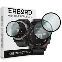 2x ERBORD Hybrid Glass pentru Garmin Fenix 6