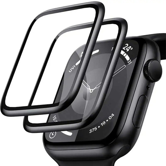 2x ERBORD Hybrid Glass pentru Apple Watch 10/11 42mm