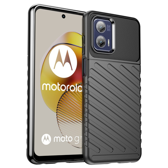 Huse pentru Motorola Moto G73 5G, Thunder, negru