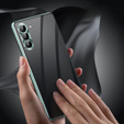 Husa pentru Samsung Galaxy S23 Plus, Magnetic Dual Glass, verde