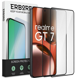 2x sticlă călită pentru Samsung Galaxy A15 4G / A15 5G / M15, ERBORD 3D pentru întregul display