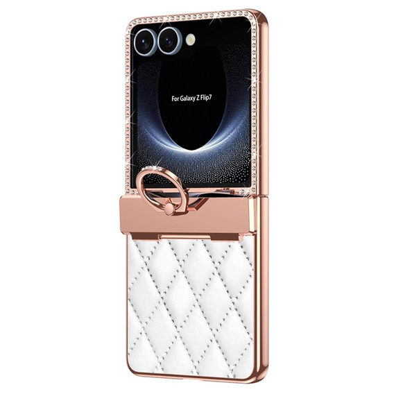 Husă cu sticlă pentru Samsung Galaxy Z Flip7 5G