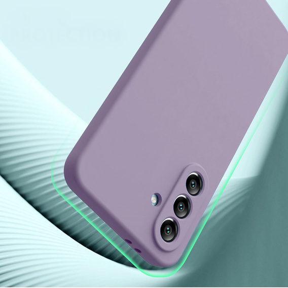 Husa pentru Samsung Galaxy A56 5G, Silicone Lite, violet