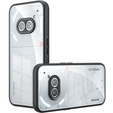 Carcasă pentru Nothing Phone 2a, Fusion Hybrid, cu protecție pentru camera foto, transparent / negru