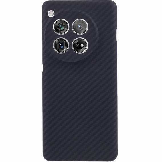 Husă pentru OnePlus 12 5G, Aramid Fiber Cover, negru