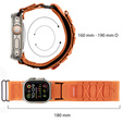 ERBORD Runner curea din nylon pentru Apple Watch 1/2/3/4/5/6/7/8/9/SE/ULTRA/ULTRA 2 42/44/45/49MM