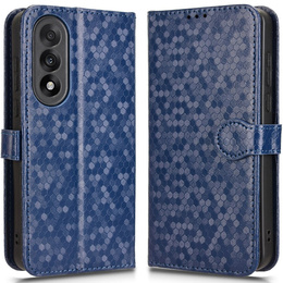 Husa cu clapetă pentru OnePlus Nord 5, Wallet Rhombus, albastru