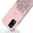 Huse pentru Realme 8 5G, Glittery, roz