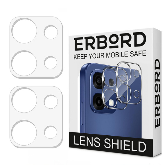 2x protecție ecran din sticlă temperată ERBORD pentru Oppo A6 Pro 5G