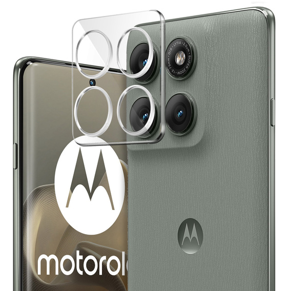 Sticlă temperată pentru camera foto pentru Motorola Edge 60 Pro, transparentă