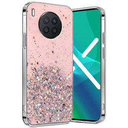 Huse pentru Huawei Nova 8i, Glittery, roz