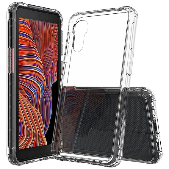 Huse pentru Samsung Galaxy Xcover 5, Fusion Hybrid, transparentă