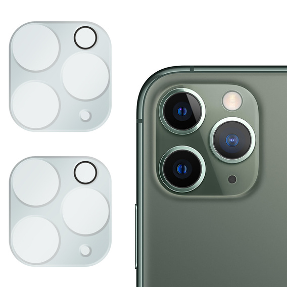 2x ERBORD sticlă călită ERBORD pentru camera pentru iPhone 12 Pro