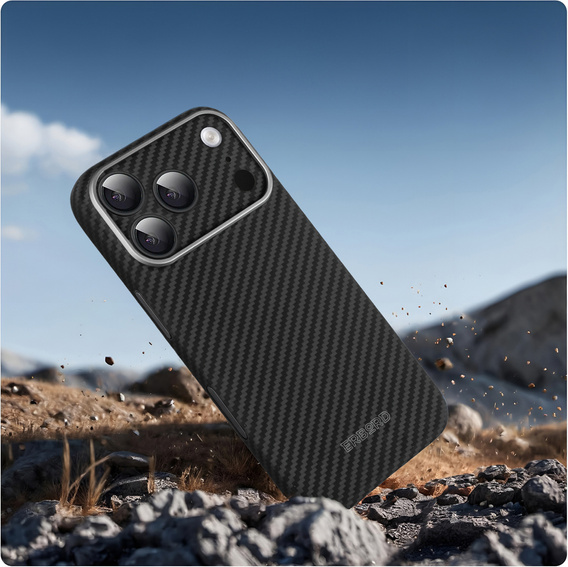 Husă ERBORD Full Kevlar MagSafe pentru iPhone 17 Pro Max