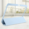 Husă pentru iPad 10.9 2022 10 Gen, Smartcase Hybrid, cu spațiu pentru stylus, albastru