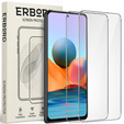 2x sticlă călită pentru Xiaomi Redmi Note 10 Pro/10 Pro Max, ERBORD 9H Hard Glass pe ecran