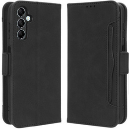 Cu clapetă pentru Samsung Galaxy M34, Card Slot, negru
