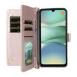 Carcasă cu clapetă pentru Xiaomi Redmi A5, Crossbody Leather Wallet, roz
