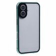 Husa pentru iPhone 16, Magnetic Dual Glass, verde