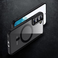 Huse pentru Samsung Galaxy S22 5G, ERBORD Hybrid MagSafe Case, negru
