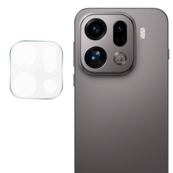 2x protecție ecran din sticlă temperată ERBORD pentru Oppo Find X9 Pro