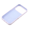 Carcasă din silicon pentru iPhone 17 Pro Max, pentru MagSafe, antișoc, violet