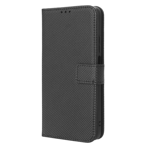 Cu clapetă pentru Realme C55, Wallet, Smart Magnet, negru
