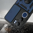 Husă blindată pentru Vivo Y19s, CamShield Slide, albastru