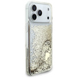 Husă GUESS Liq. Glitter 4 Charms pentru iPhone 17 Pro