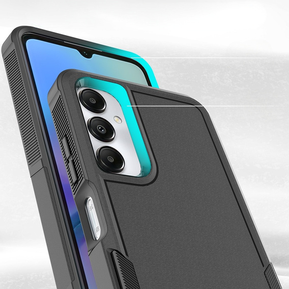 Husa blindată pentru Samsung Galaxy A05s 4G, Dual Shockproof, negru