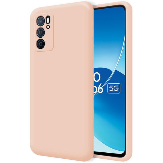 Husa pentru Oppo Reno 6 5G, Silicone Lite, roz