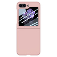 Husă pentru Samsung Galaxy Z Flip7 FE / Z Flip6, PC Case, roz