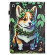 Husă pentru Samsung Galaxy Tab S6 Lite 2022 / 2020, cu clapetă, corgi dog