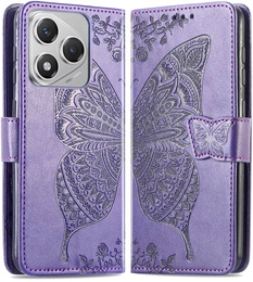 Cu clapetă pentru Honor 400 Lite, Butterfly, violet