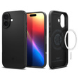 Carcasă Spigen pentru iPhone 17, Thin Fit Mag MagSafe, negru