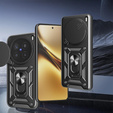 Husă blindată pentru Vivo X200 Pro 5G, CamShield Slide, negru