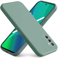 Husa pentru Samsung Galaxy M52 5G, Silicone Lite, verde închis