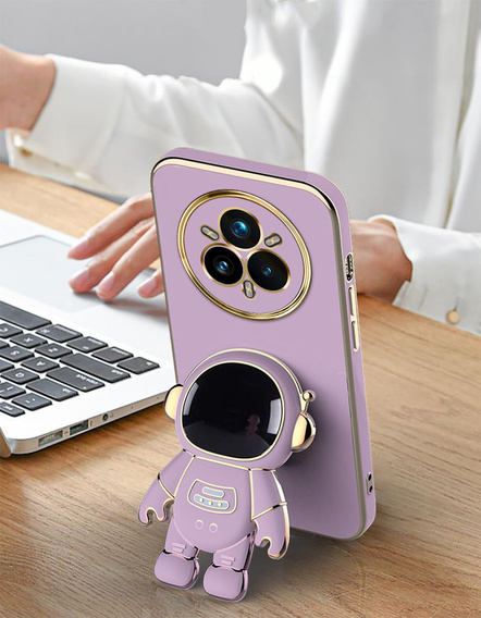 Huse pentru Realme 14 Pro+ 5G, Astronaut, violet